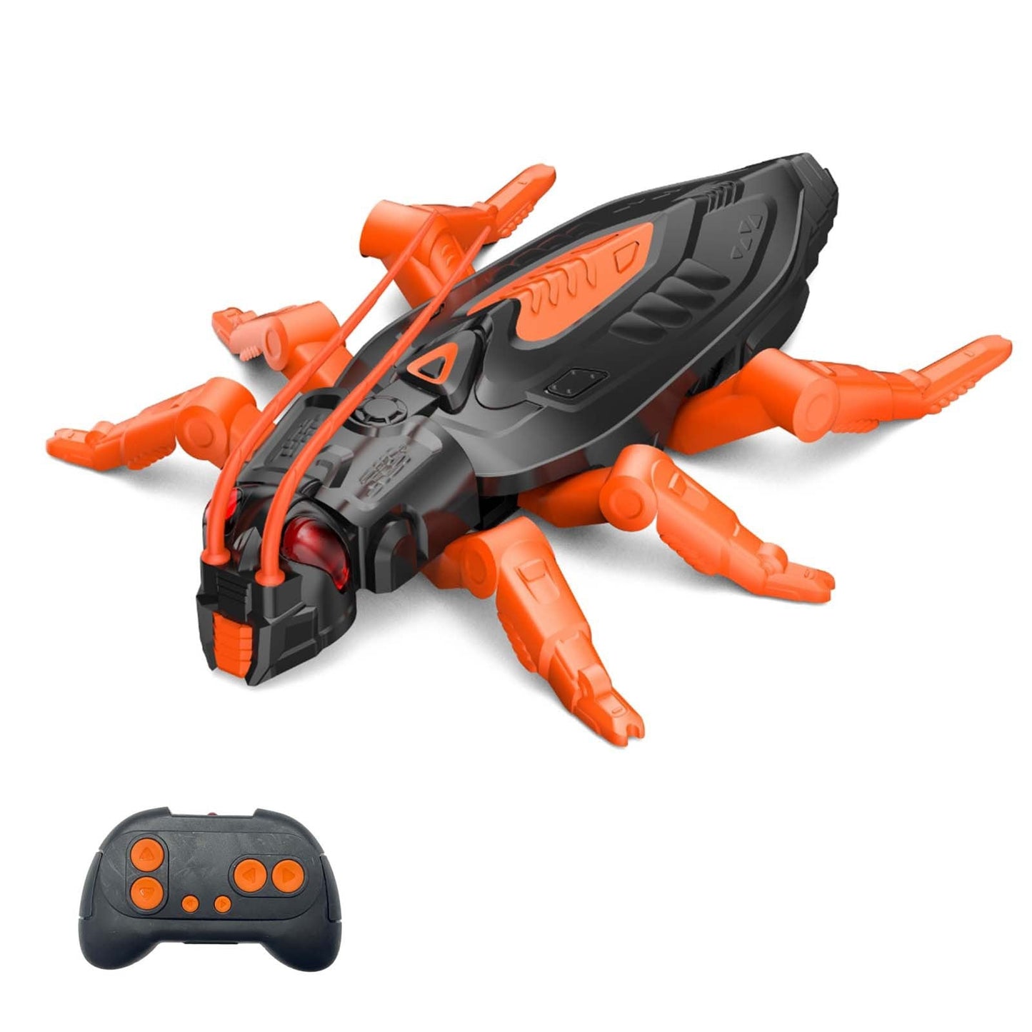 LOVILDS Wall Crawler Gecko - LED RC Toy for Indoor Family Fun & Prank Gifts